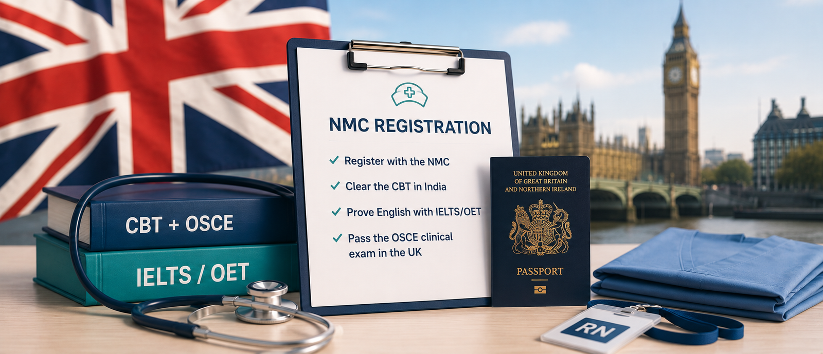 United Kingdom nursing licensing pathway