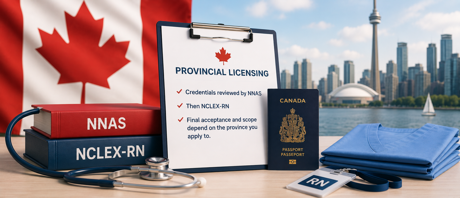 Canada nursing licensing pathway