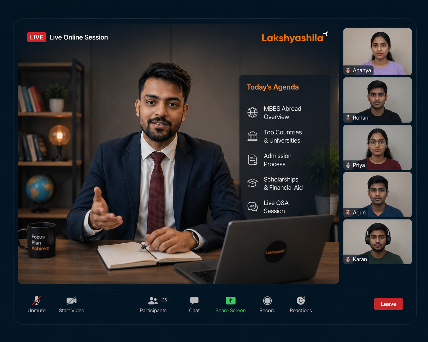 Live Online Session